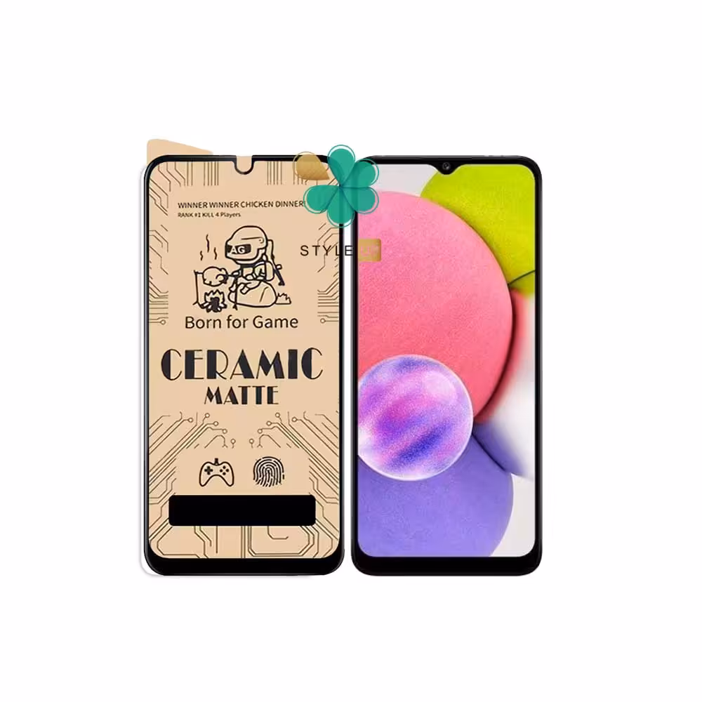 گلس سرامیکی مات گوشی سامسونگ Samsung Galaxy A03s