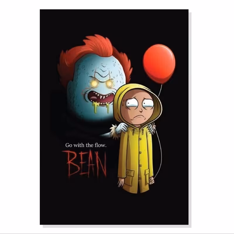 تابلو شاسی طرح انیمیشن سریالی ریک و مورتی مدل M0468