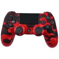 دسته بازی بی سیم سونی Dualshock 4 High Copy درجه یک طرح Red Army مناسب برای PS4