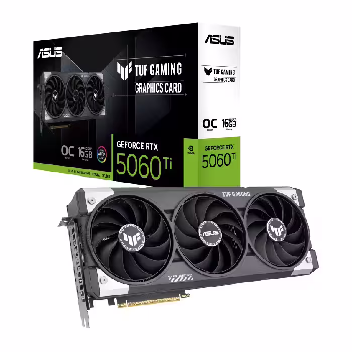 کارت گرافیک ایسوس TUF Gaming GeForce RTX 5060 TI 16GB OC Edition