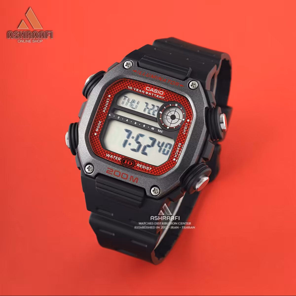 ساعت کاسیو اورجینال دیجیتالی Casio DW-291H-1BVDF