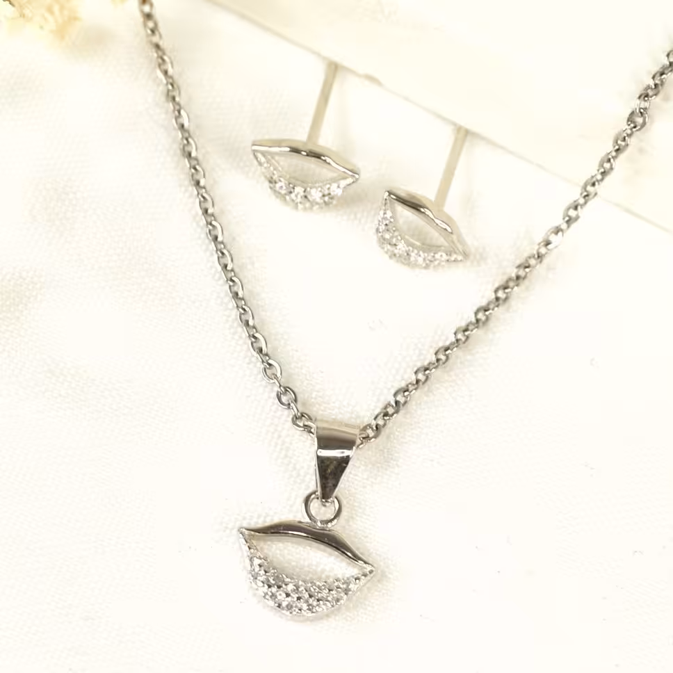 نیمست طرح لب نقره ساخت ایتالیا کد8366