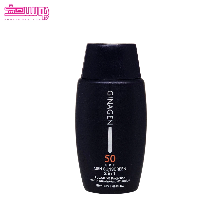 ضد آفتاب آقایان ژیناژن SPF 50 حجم 50ml