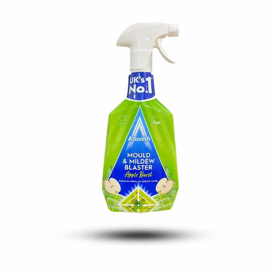 اسپری پاک کننده کپک و سفیدک سطوح استونیش رایحه سیب 750 میل