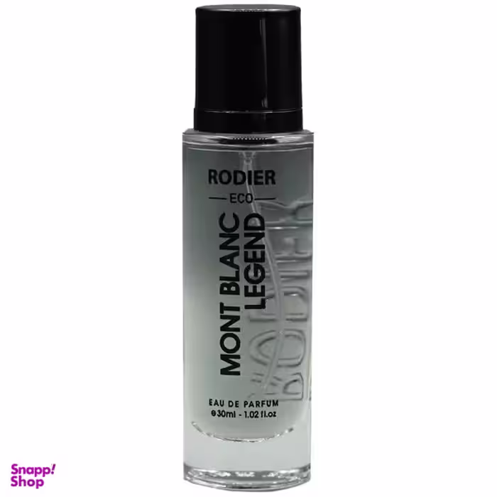 عطر جیبی مردانه رودیر مدل مونت بلنک لجند حجم 30 میلی‌لیتر