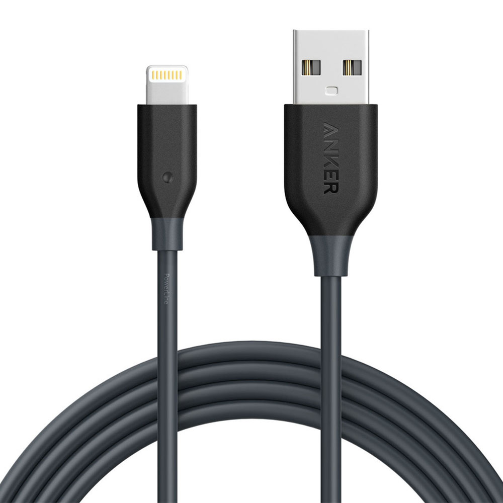 کابل تبدیل USB به لایتنینگ انکر مدل A8122 PowerLine Plus طول 1.8 متر