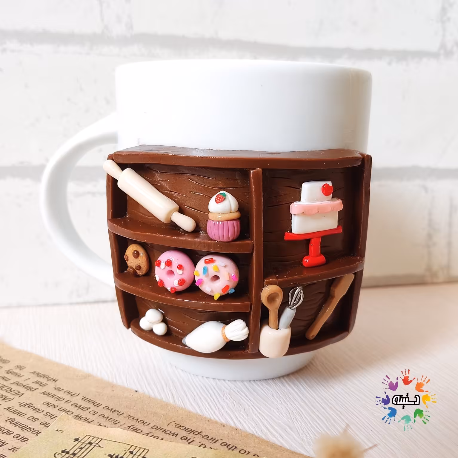 ماگ خمیری سرامیکی قناد، شیرینی پز