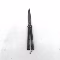 چاقوی پروانه ای مشکی کد501