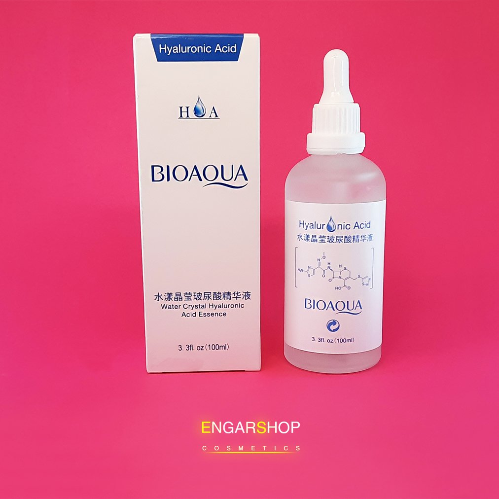 سرم پوست صورت هیالورونیک اسید بیوآکوا bioaqua حجم 100 میل