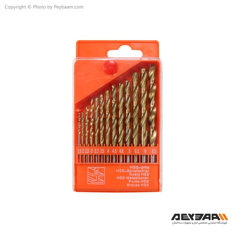 مجموعه 13 عددی مته مدل PB13