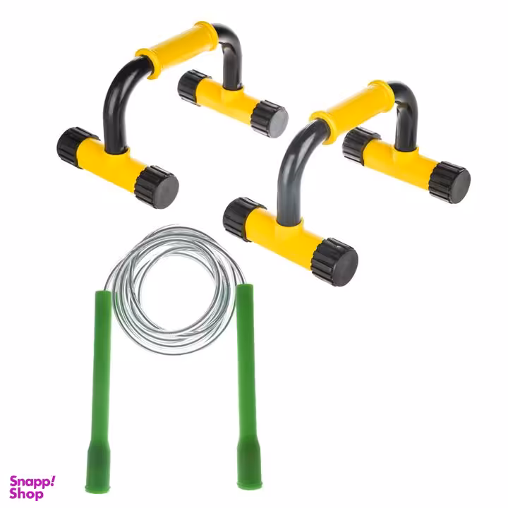 میل شنا تن زیب مدل T Shaped به همراه طناب ورزشی مدل 90153