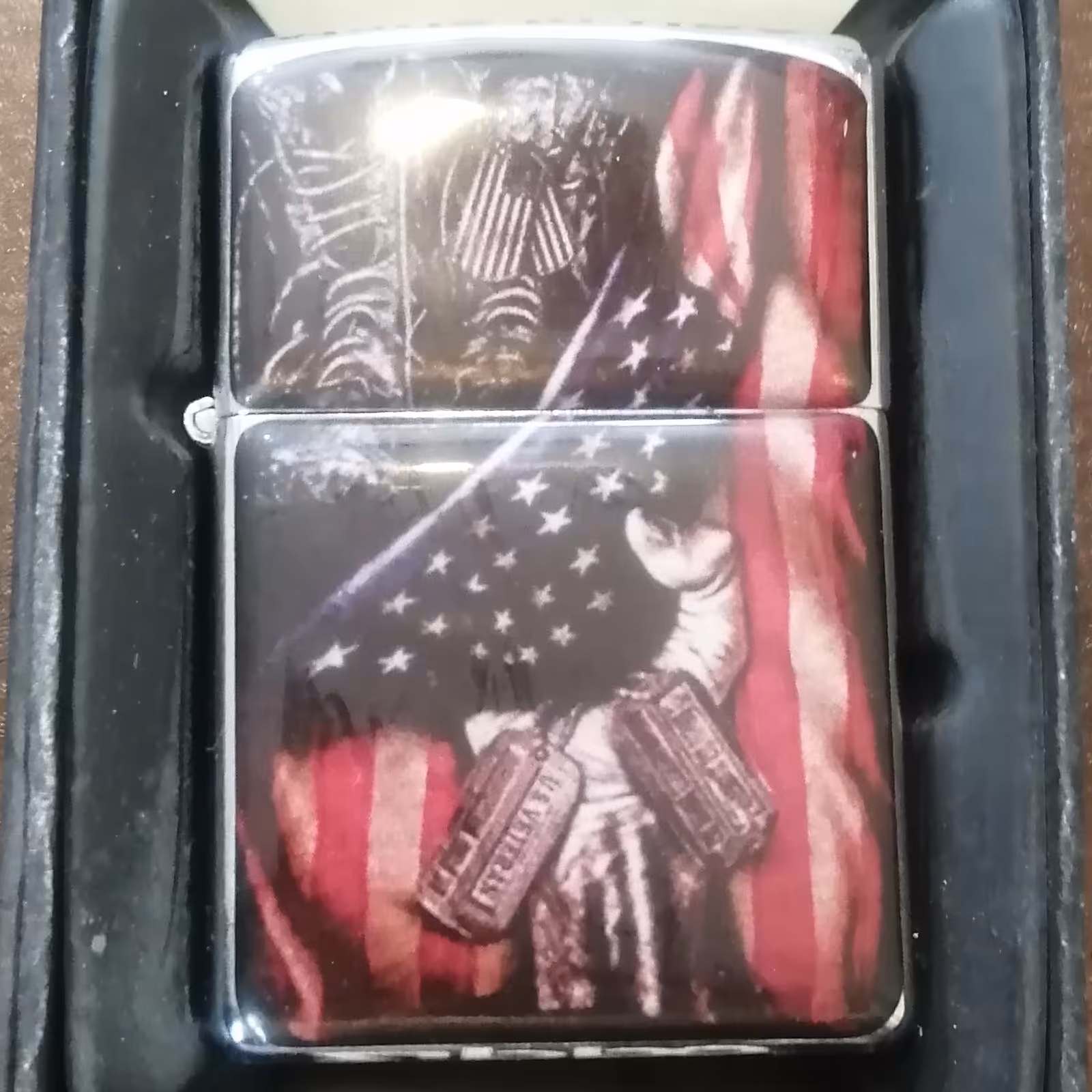 فندک بنزینی طرح زیپو  70 گرم وشیک 