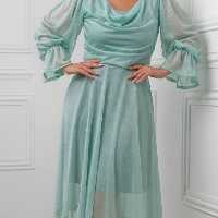 تونیک مجلسی سروین(حریر شنی)