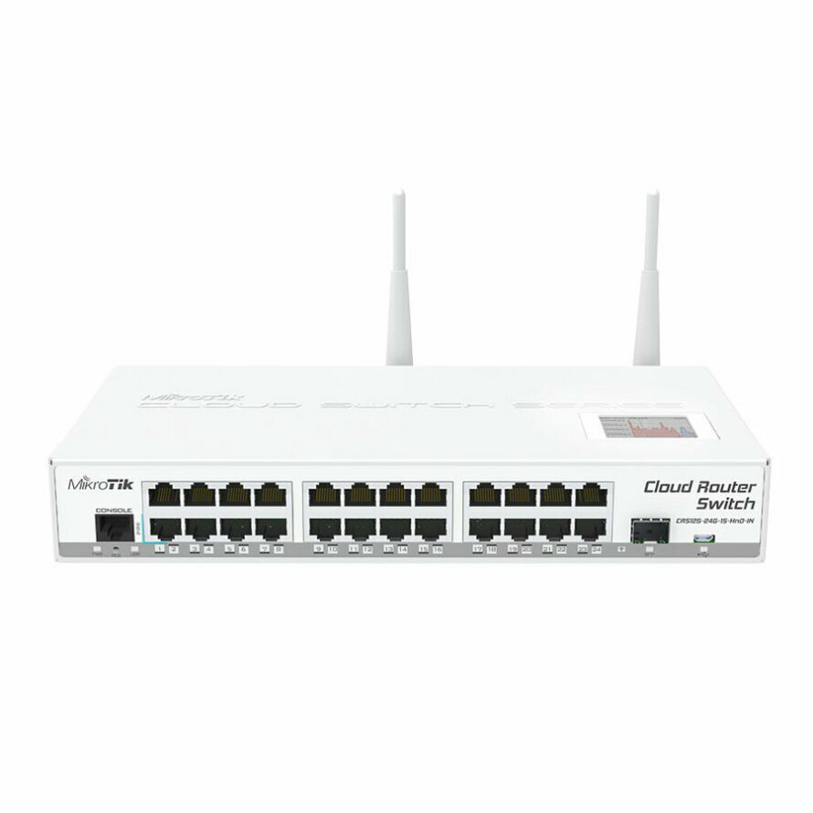 سوئیچ روتر میکروتیک CRS125-24G-1S-2HnD-IN