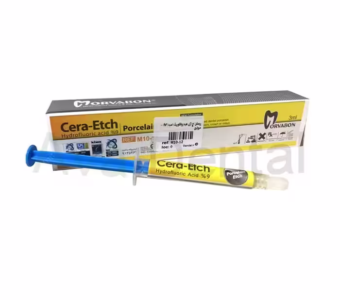 اسید اچ پرسلن مروابن Cera Etch Porcelain HF 9%