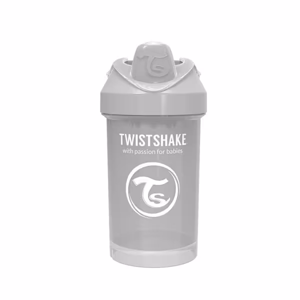 لیوان آموزشی 300 میل طوسی پاستل تویست شیک Twistshake