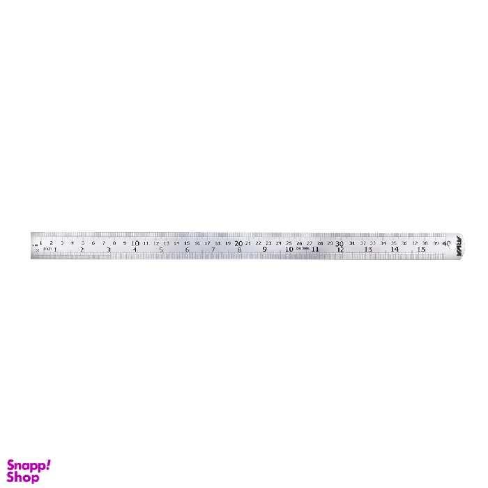 خط کش فلزی 40 سانتی متری آروا کد 4692
