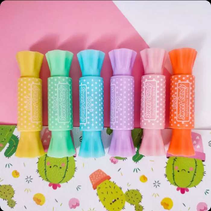 هایلایتر 6عددی شکلاتی