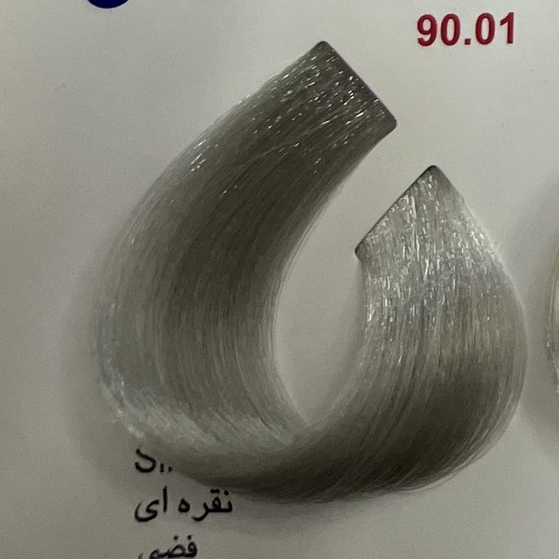 رنگ نقره ای 9001 ،رنگ مو کم آمونیاک پیلون ویک عدد اکسیدان | amazonchi