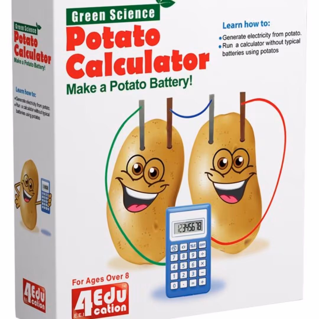 بازی فکری ماشین حساب سیب زمینی 