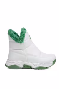 چکمه برفی سفید دخترانه و پسرانه بچگانه ® | BN 30406 3256 بچه گانه Benetton