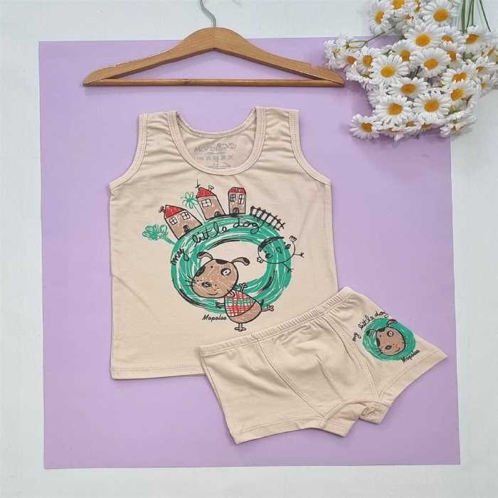 ست جذاب بچگونه جنسیت اسپرت ویژگی پنبه 