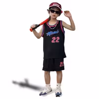 لباس و شورت بسکتبال بچه گانه میامی 2024