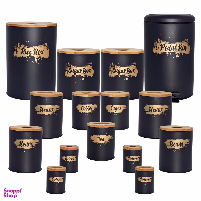 سرویس آشپزخانه 15 پارچه بی وی کی مدل Brush