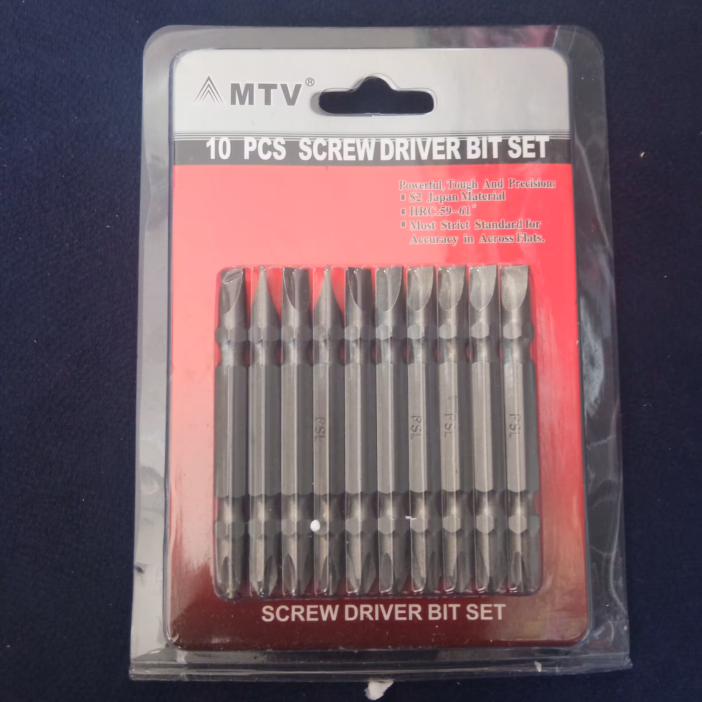 سری پیچ گوشتی شارژی پک 10عددی