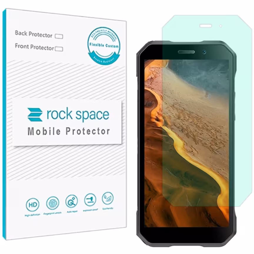 گلس  دوجی S61 مدل نانو هیدروژل گرین لایت برند راک اسپیس   