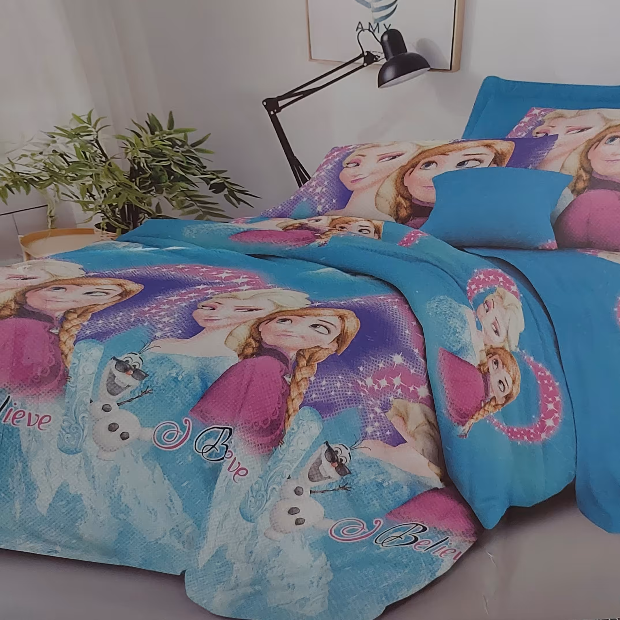 روتختی یه نفره 4تیکه طرح کارتونی دخترانه ارسال رایگان 