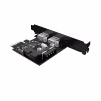 هاب 2 پورت PCI-E اوریکو مدل ORICO PME-4UI 2 Port USB3.0 PCI-E Expansion Card