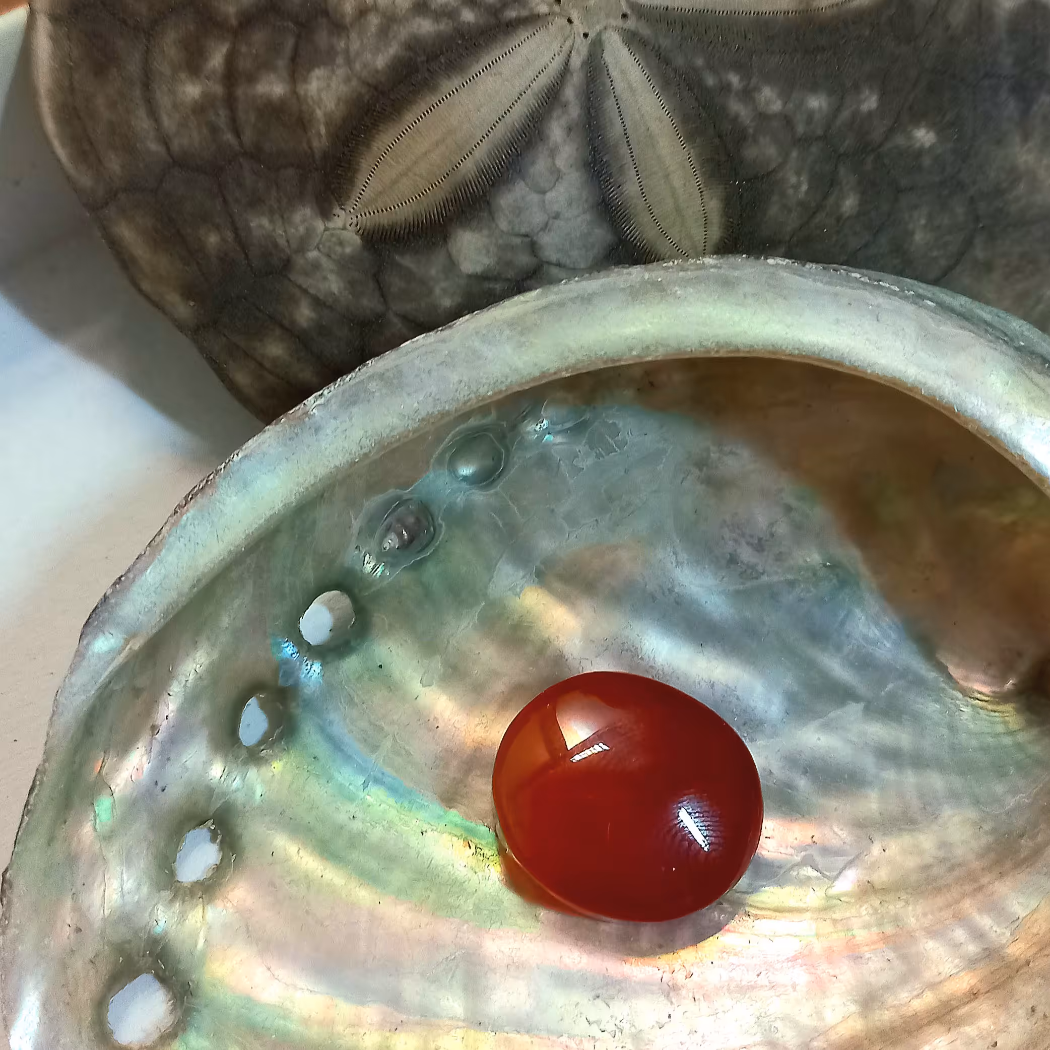 عقیق یمنی گرد .کد 248