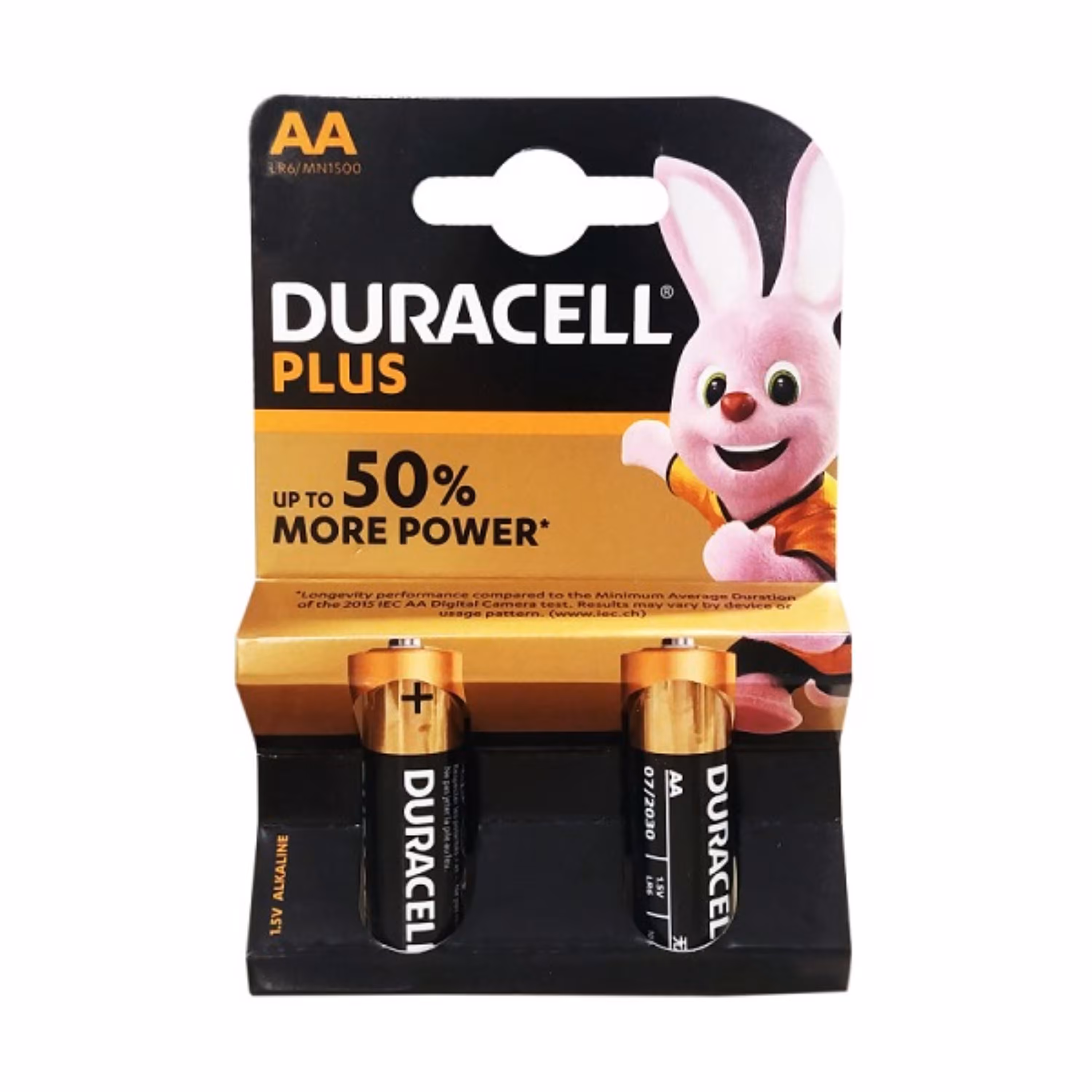 باتری قلمی دوراسل مدل PLUS بسته 2 عددی