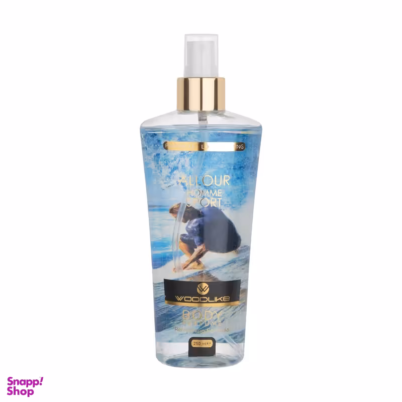 بادی اسپلش وود لایک مدل آلور اسپرت حجم 250 میلی لیتر