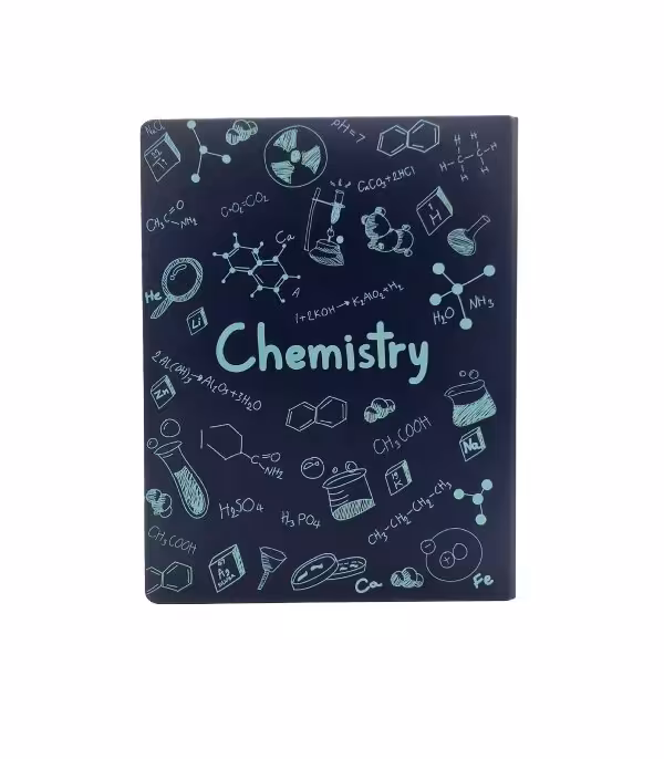 دفتر کلاسور 26 حلقه شیمی دات نوت- سرمه ای