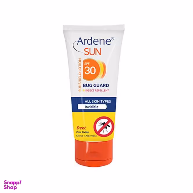لوسیون ضد آفتاب آردن (Ardene) مدل Bug Guard با SPF 30 وزن 75 گرم