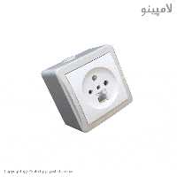 پریز تلفن دو منظوره روکار پارت الکتریک