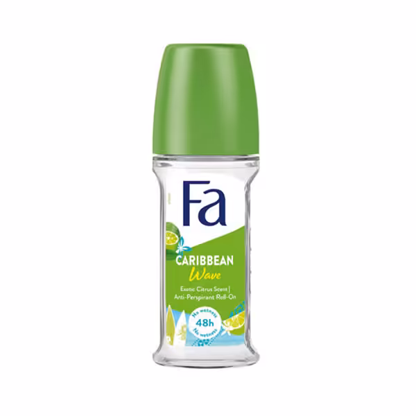 رول ضد تعریق زنانه فا مدل Caribbean حجم 50 میلی لیتر