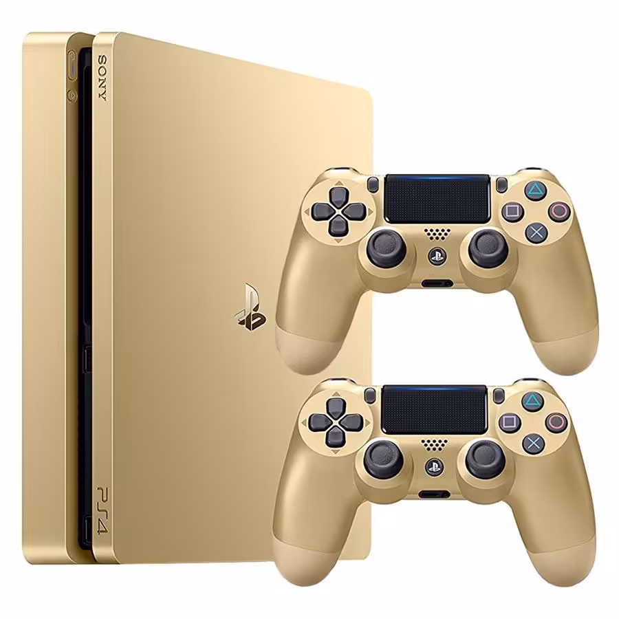 کنسول بازي سوني مدل Playstation 4 Slim کد CUH-2016A Region 2 - ظرفيت 500 گيگابايت به همراه دو دسته