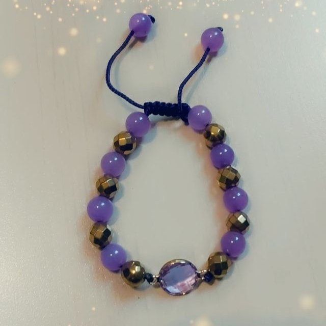 دستبند ونکلیف بنفش