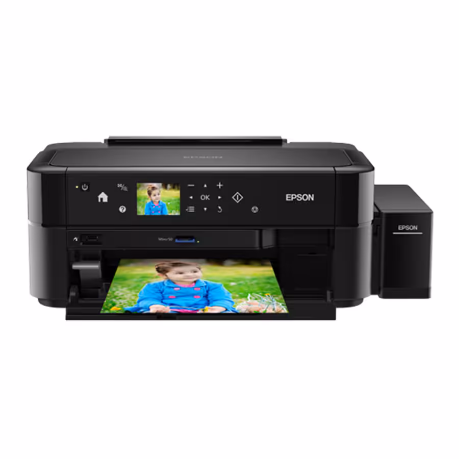 قیمت و خرید پرینتر رنگی تک کاره جوهرافشان اپسون مدل EcoTank L810 | یاس ارتباط
