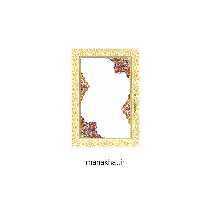 کاغذ چاپی تذهیب شده کد Y633 بسته 25 برگی در ابعاد 30در21