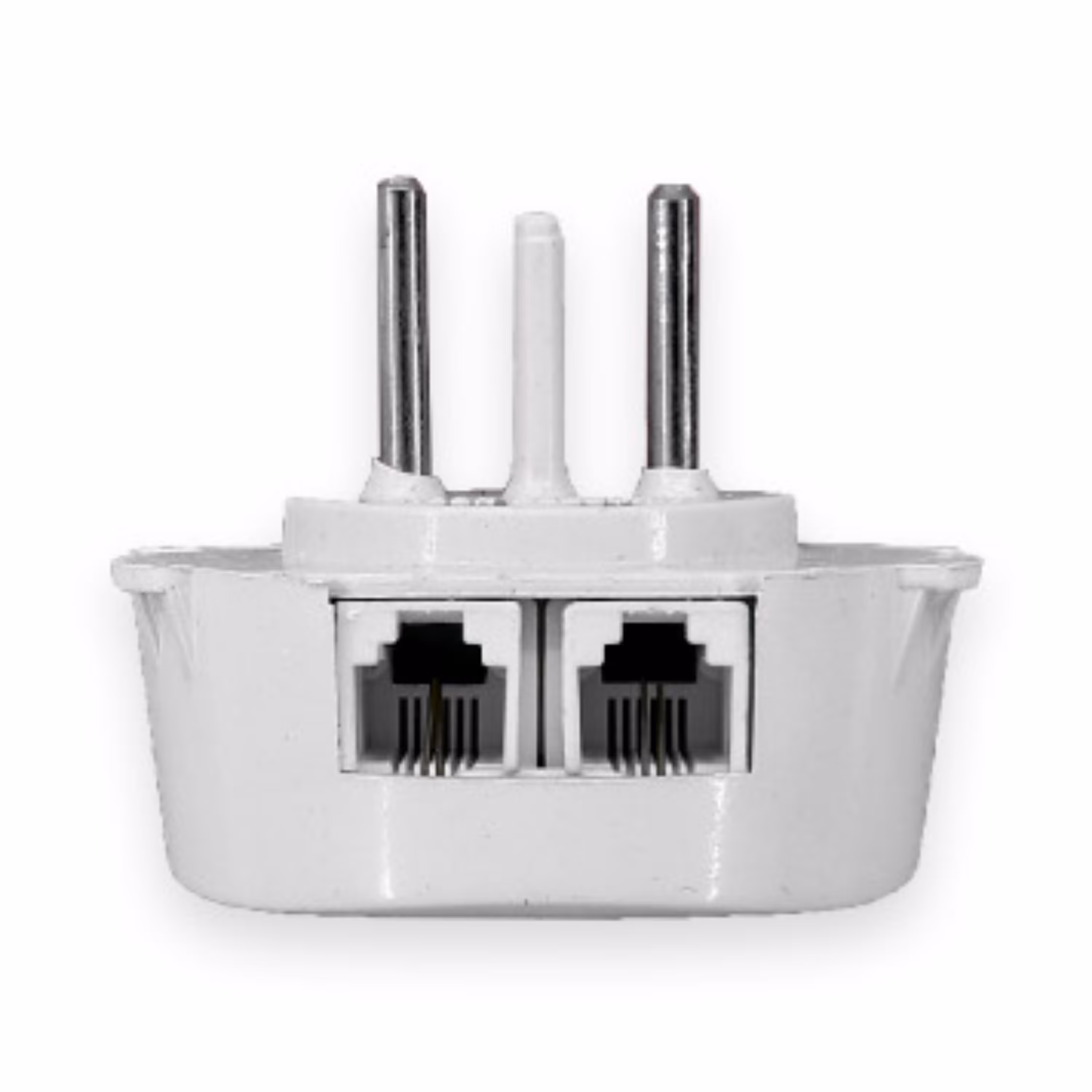 سه شاخه تلفن دو سوکت دار نور NOOR