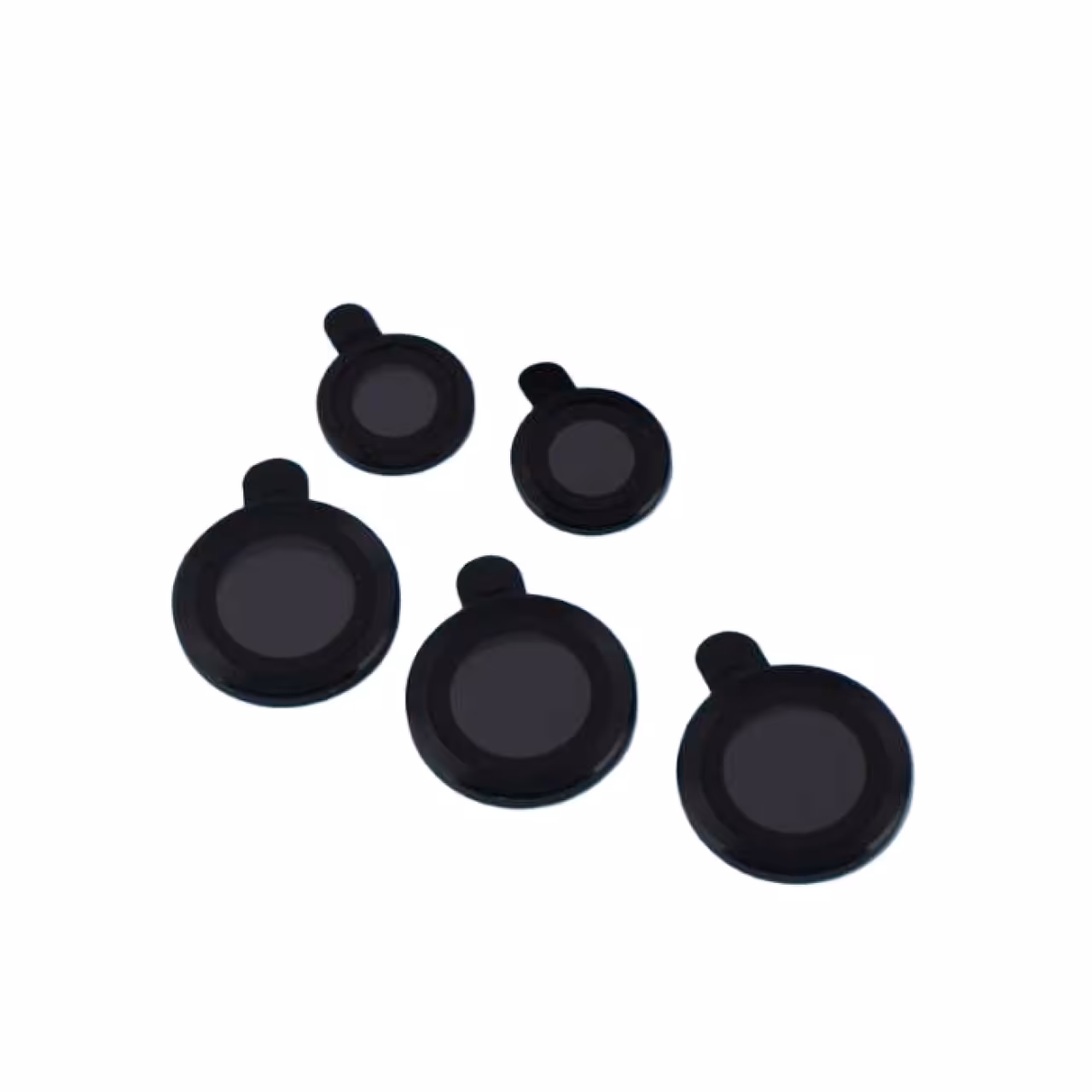 محافظ لنز دوربین مدل رینگی ساده Lens Film مناسب برای گوشی موبایل سامسونگ Galaxy S22 Ultra