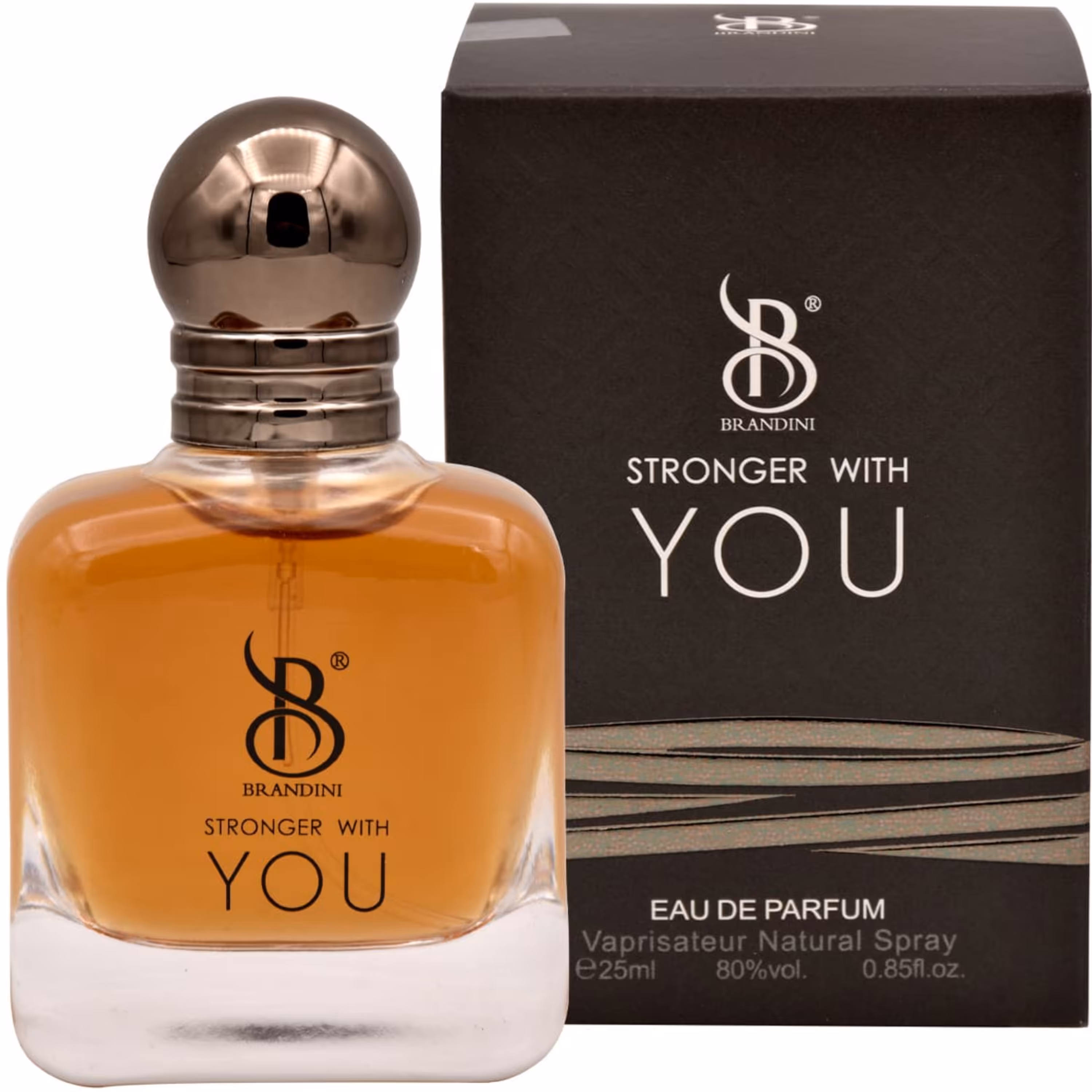 عطر ادکلن برندینی مدل استرانگر ویت یو مردانه stronger with you حجم 25 میل