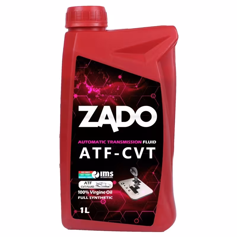 روغن گیربکس روغن دنده خودرو زادو مدل ATF CVT حجم یک لیتر ZADO
