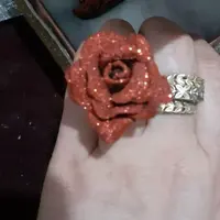 انگشترحنا گل رز