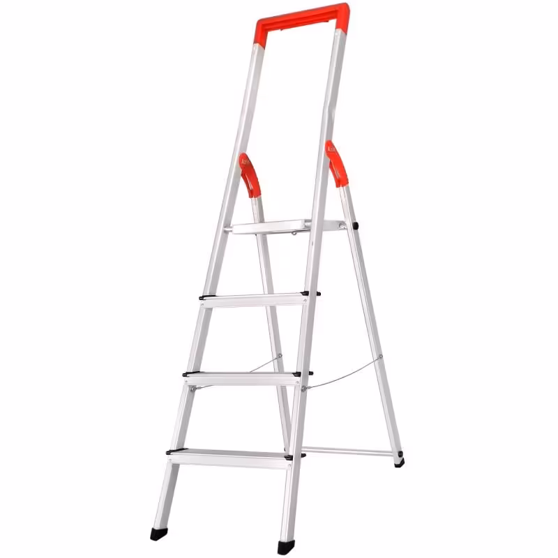 نردبان 4 پله آذین مدل سوپر استپ az4s( ارسال با باربری به صورت پس کرایه بر عهده مشتری میباشد )