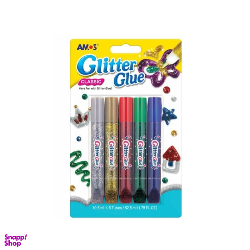 چسب اکلیلی آموس (Amos) بسته 6 تایی